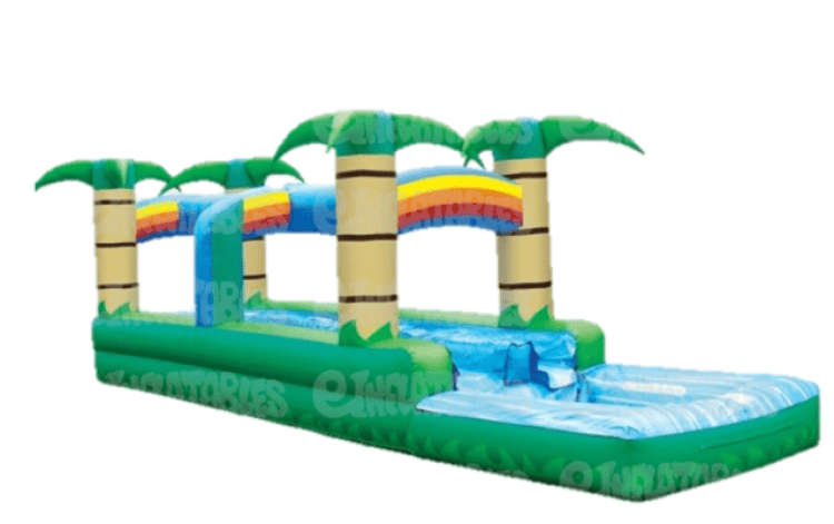 2 lane tropical slip n slide rental in Gretna