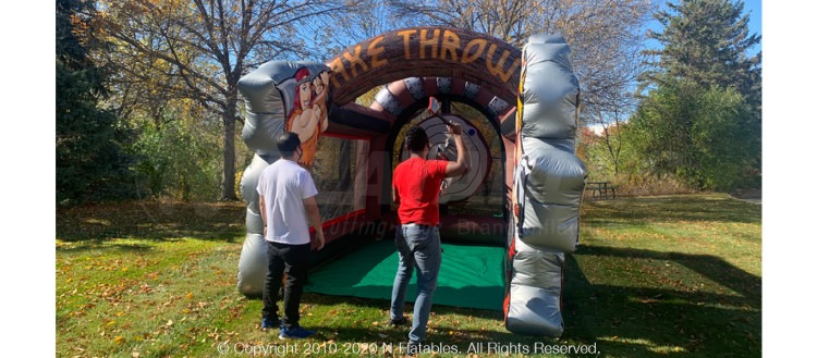 Omaha school event rentals interactive inflatable game