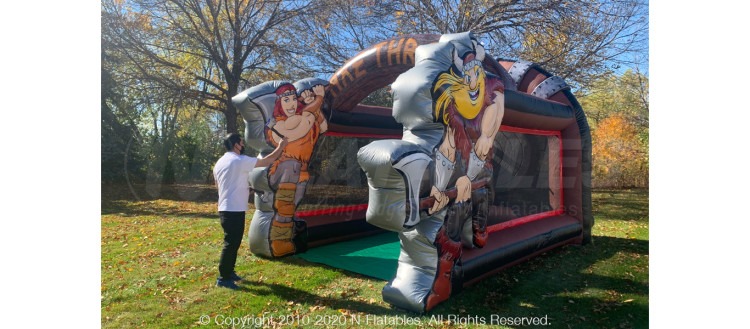 Interactive inflatable game option for Gretna bounce house rentals by Jumpers4You
