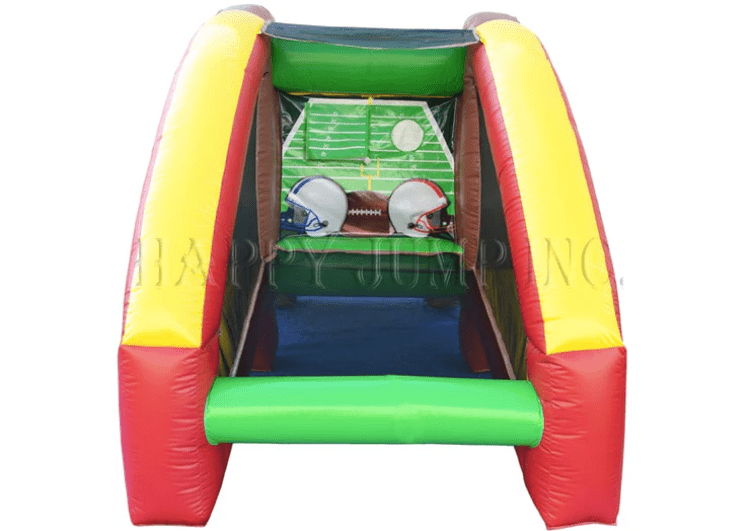Gretna inflatable games rentals quarterback challenge football toss interactive inflatable