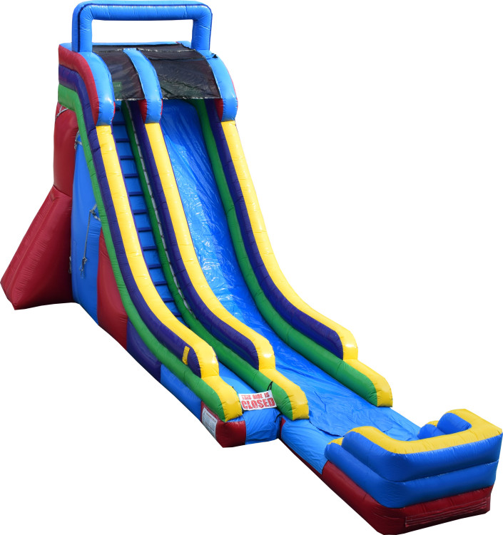 22 foot single lane water slide rental in Gretna